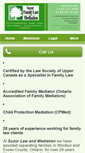 Mobile Screenshot of familylawspecialist.ca