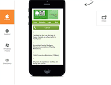 Tablet Screenshot of familylawspecialist.ca